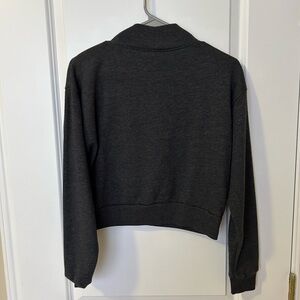 Wild fable cropped mock turtleneck sweatshirt